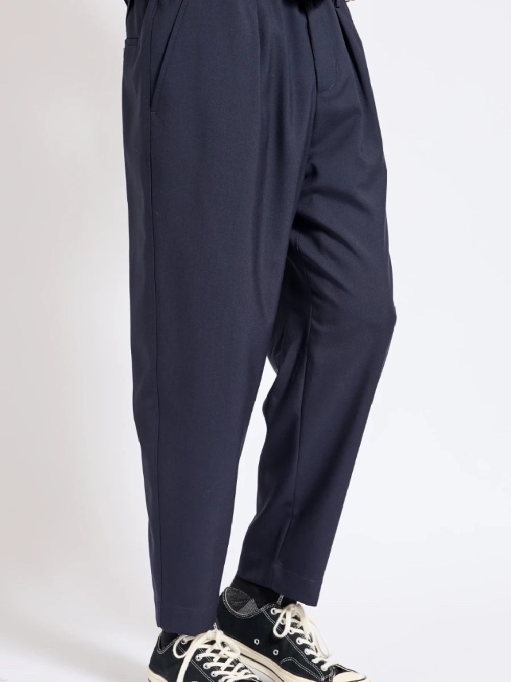 Marni Straight-Leg Trousers Dark Navy Sz 48 / Medium Authentic Men's